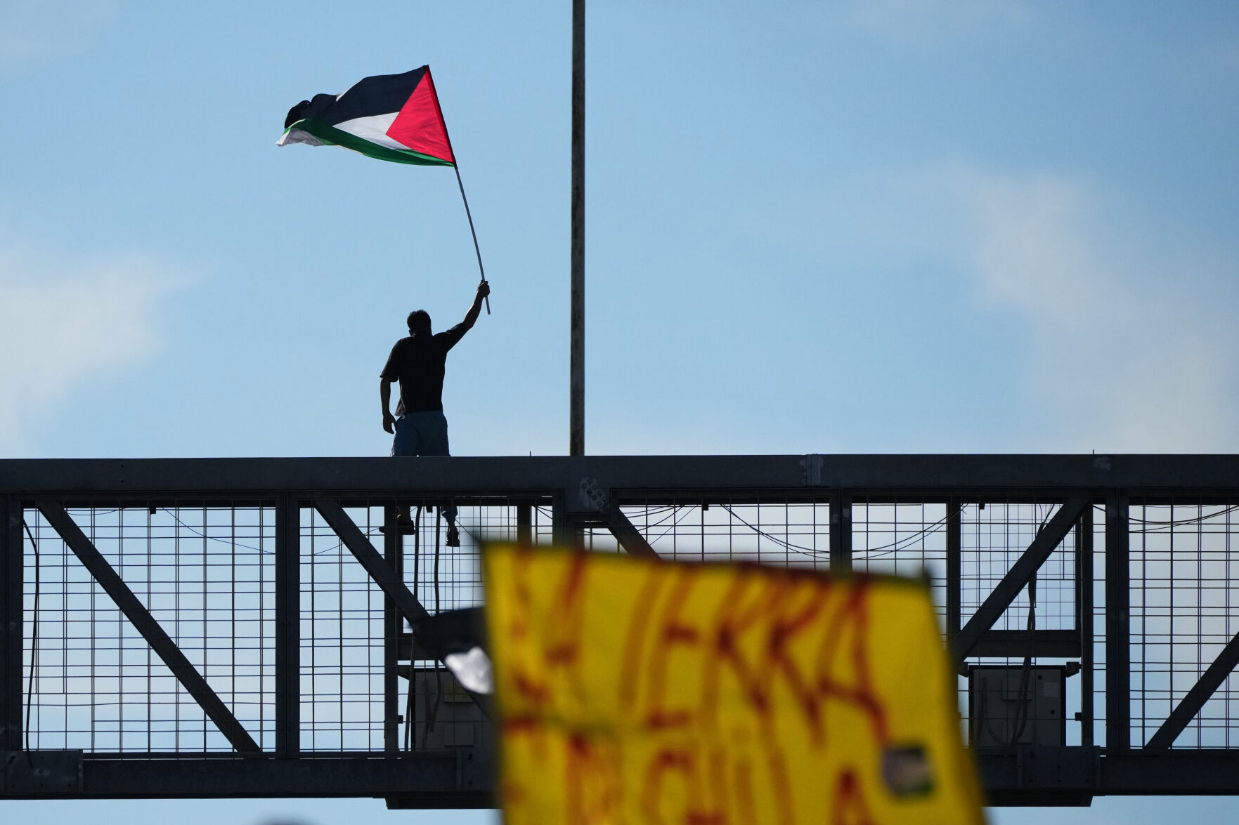 Italy Gaza Flotilla Protest